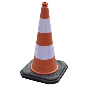 Pachołek drogowy 75 cm PE odblaskowy