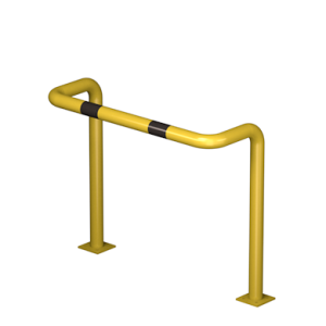 Odbojnica U-2 średnica 60,3 mm wysokość 800 mm, wymiar wewnętrzny A=800 mm B=300 mm 