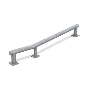 Naprowadzacz łamany MINI 03 średnica 76,1 mm, długość 2000 mm, wysokość 250 mm- prawy