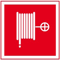 Znak 12 Hydrant wewnętrzny 150x150 PF